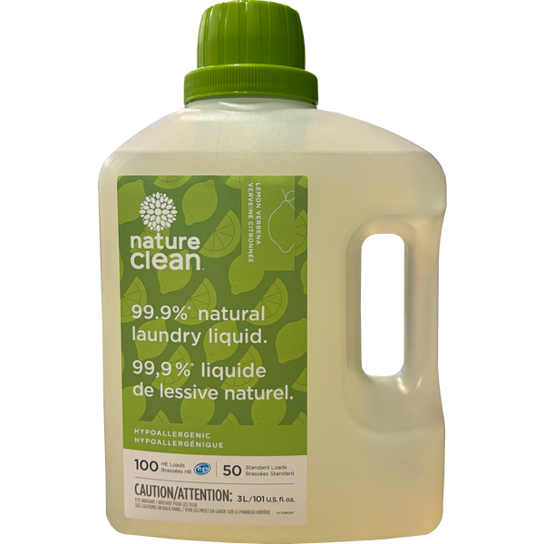 Laundry Liquid - 3L - Lemon Verbena – Nature Clean