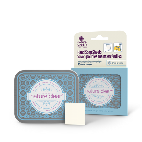 Hand Soap Sheets – 80 washes – White Blossom – Nature Clean Hand Soap Sheets – 80 washes – White Blossom – Nature Clean