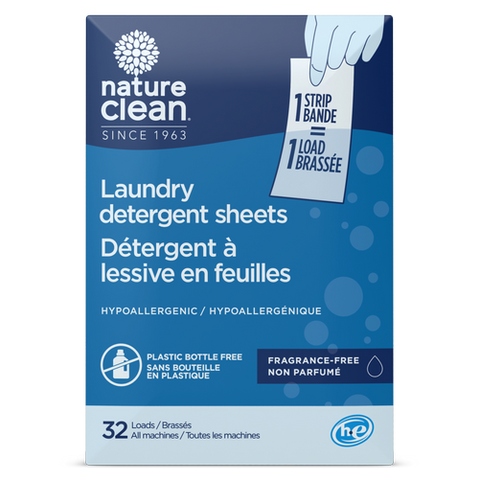 Laundry Detergent Sheets - Fragrance-Free