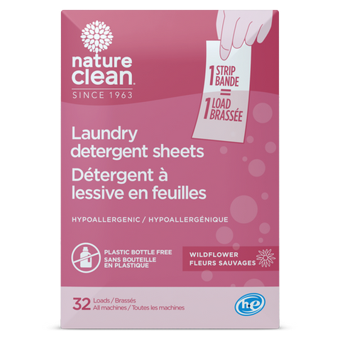 Laundry Detergent Sheets - Wildflower Scent